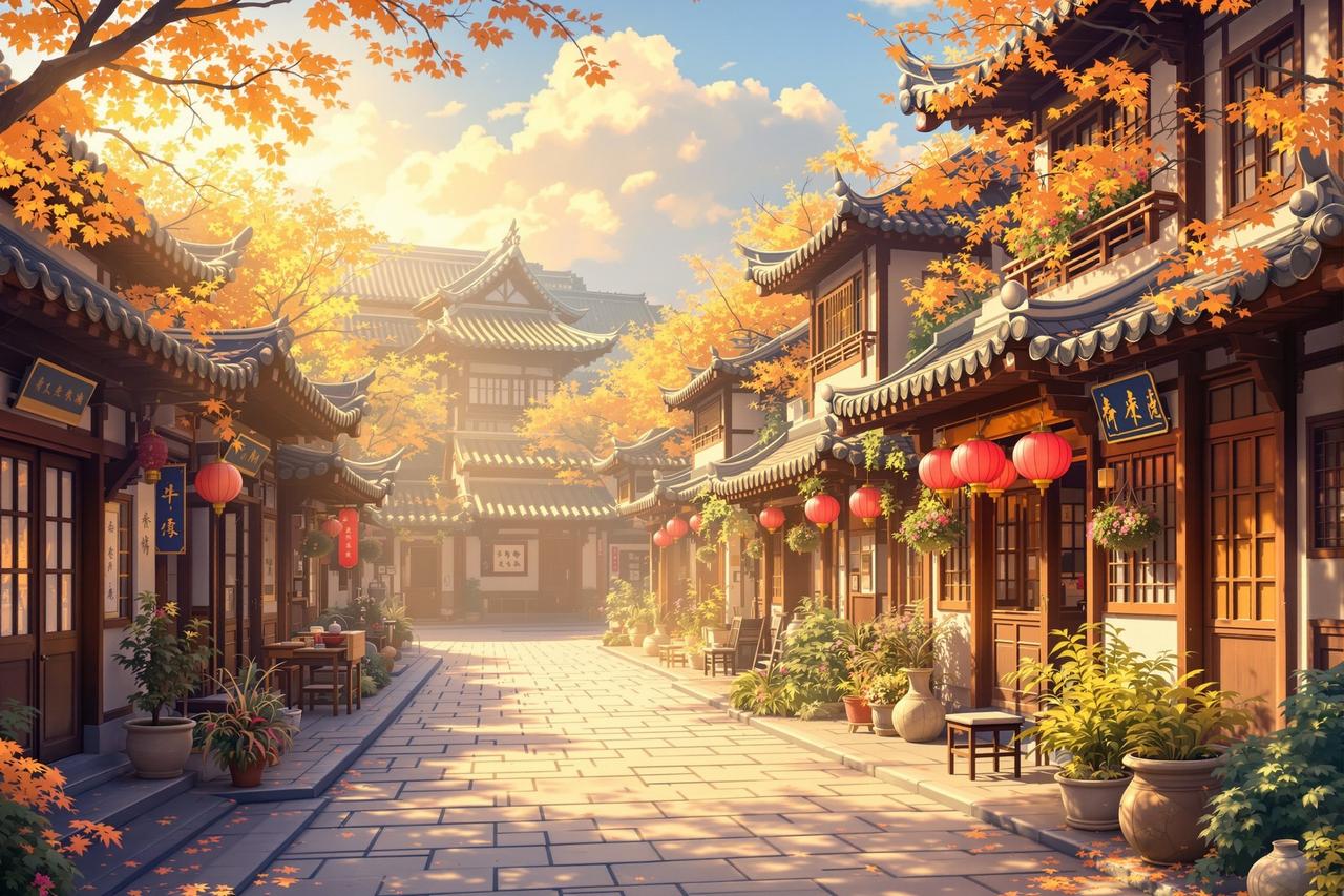 看番动漫片单 - 簪花拾韵 · 古风日常治愈番
